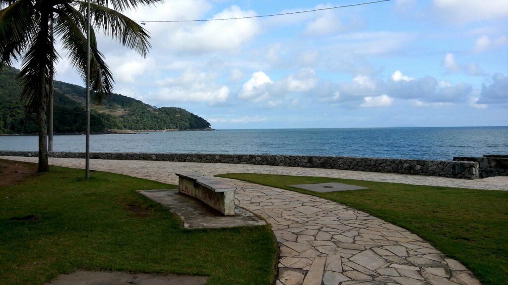vista da praia de Boiçucanga