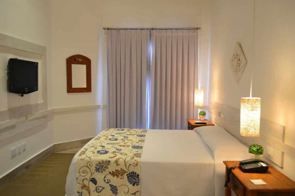 Quarto da Pousada Vila das Velas, em Ilhabela