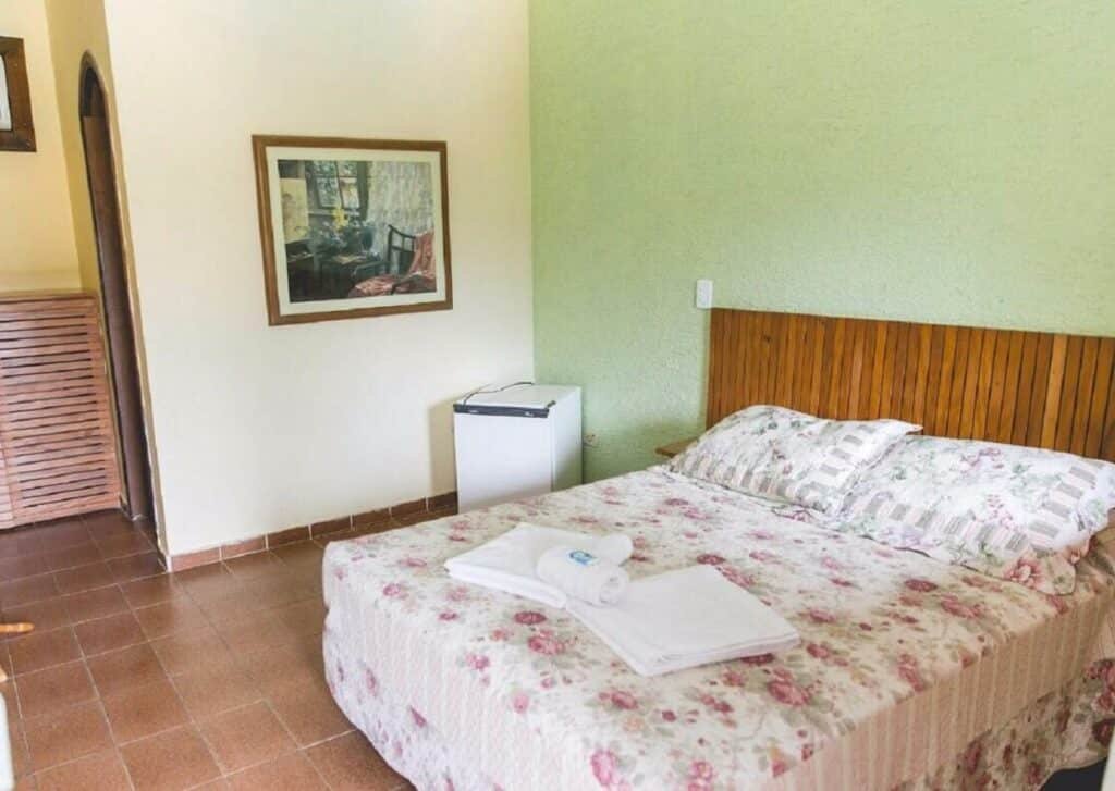 quarto do Hotel Pousada Cavalo Marinho em Boiçucanga