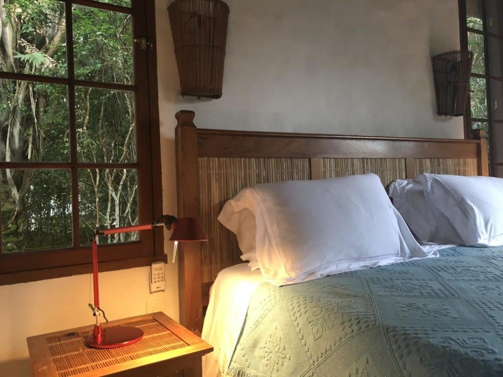 Quarto de casal no The Rainforest Beach House