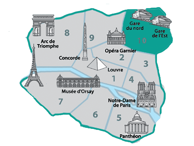Onde ficar em paris no 10º arrondissement