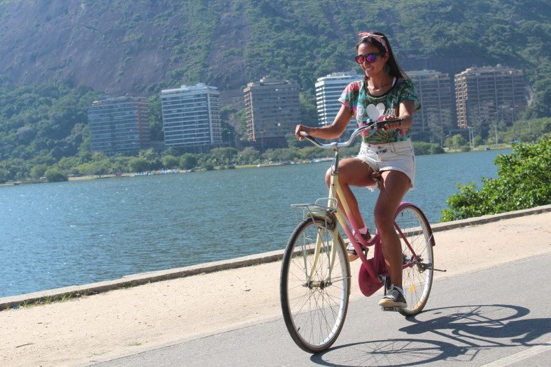 Ciclovia no Parque dos Patins - Foto: Dayana Souza