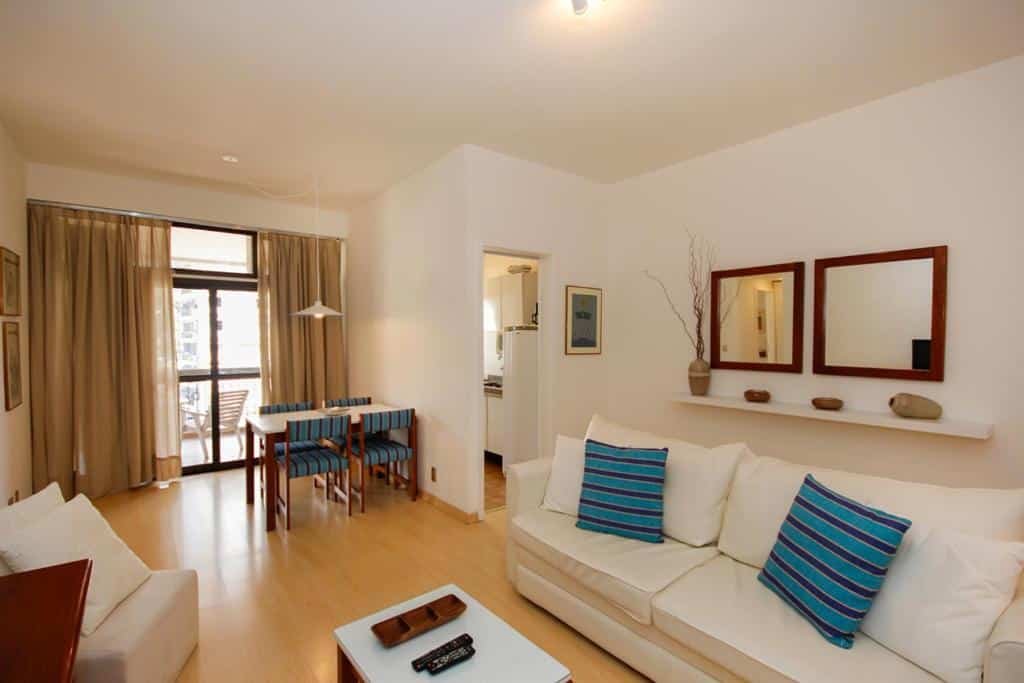 sala e cozinha do Mc Flats The Claridge