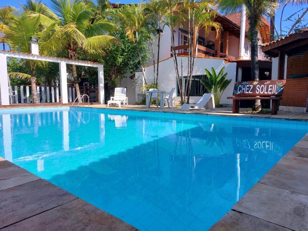 Piscina do Chez Soleil Cibratel Itanhaem