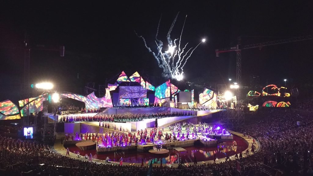 Parte do festejo nacional da Vendimia, em Vinicola Mendoza - Foto: Javinaselli via Wikimedia