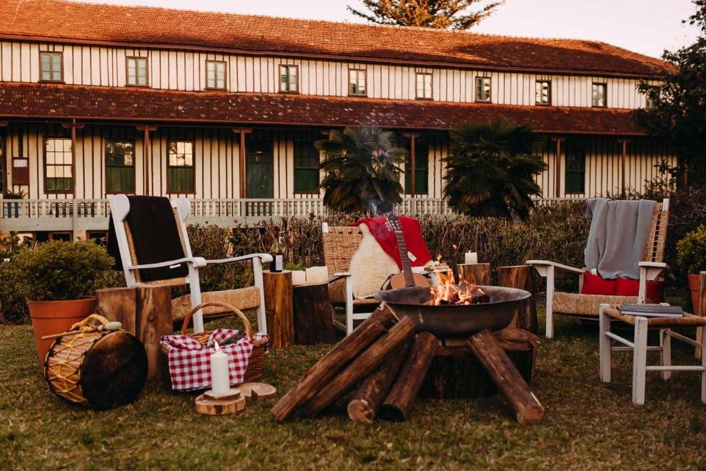Área externa do Grande Hotel Canela