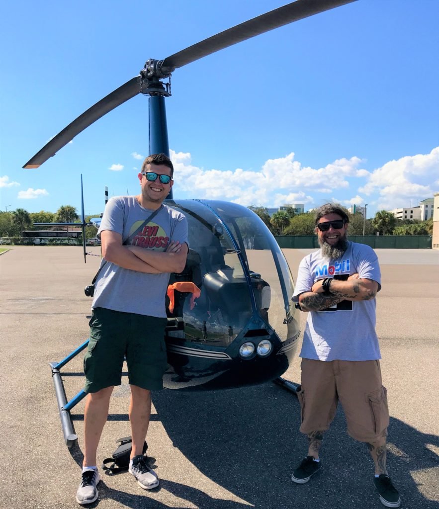 o que fazer em St Petersburg Florida - passeio de helicóptero
