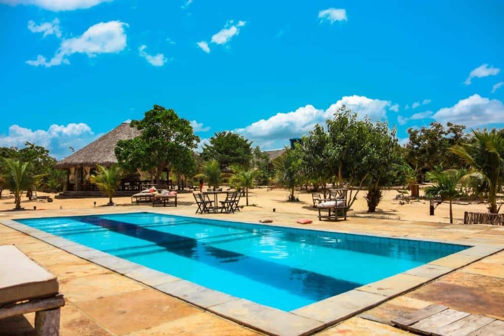 Piscina do Lagoa Verde Lodge, em Barreirinhas