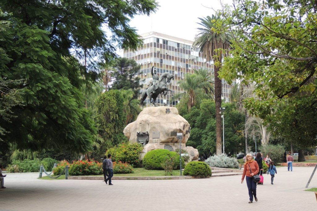 centro da cidade de mendoza