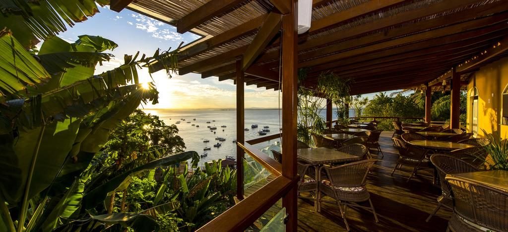 Passárgada Pousada e Restaurante vista de morro de são paulo