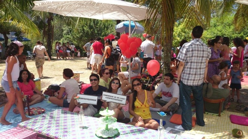 Piquenique em família e entre amigos na Lagoa Rodrigo de Freitas - Foto: Dayana Souza