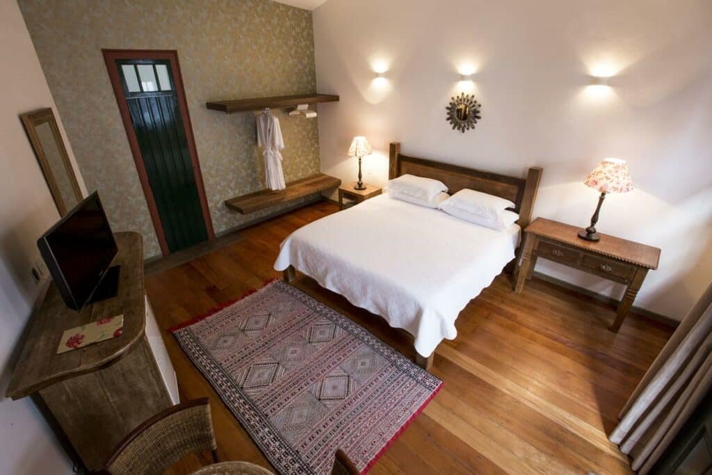 Uma das pousadas em Tiradentes