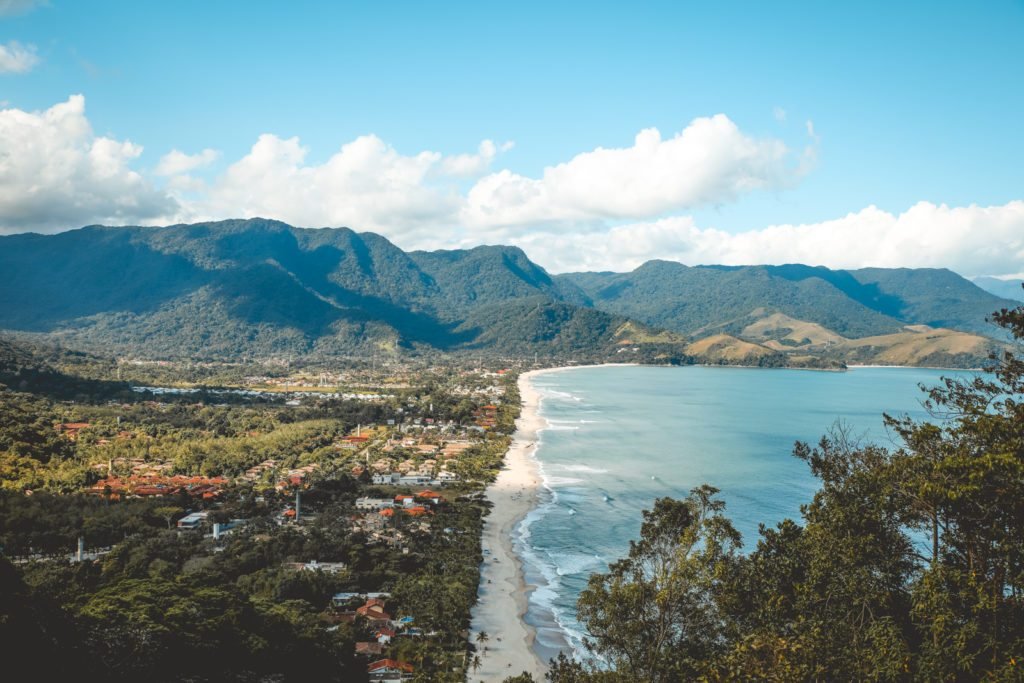 Mirante com vista para a Praia de Maresias 