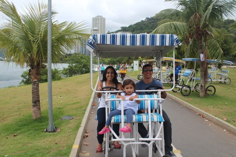 Quadriciclo à beira da lagoa - Foto: Dayana Souza