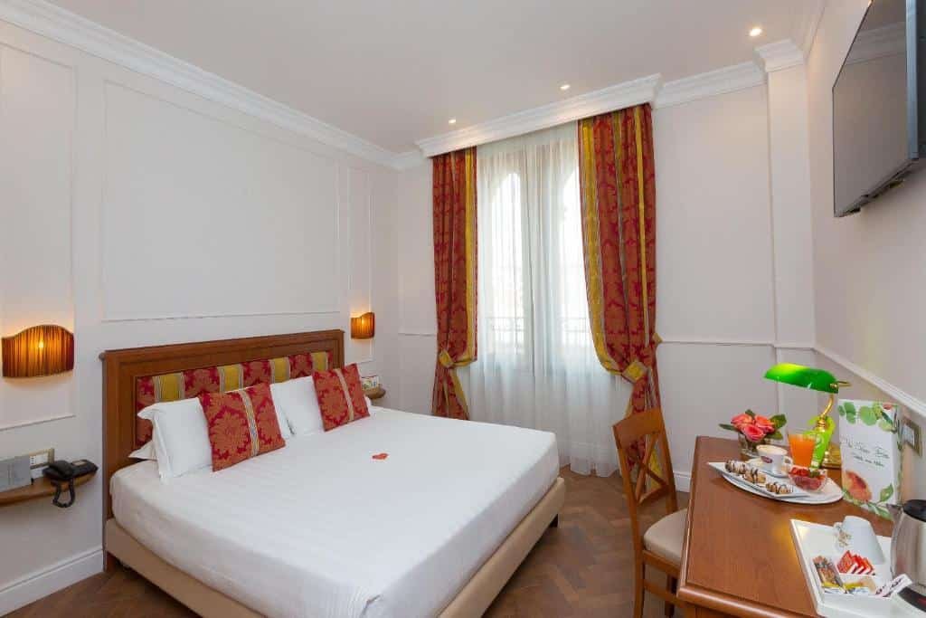 quarto do Hotel Milton Roma