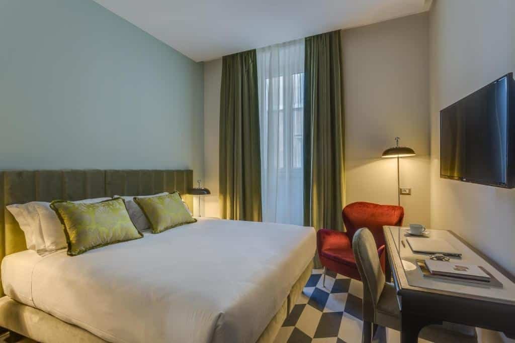 quarto do Otivm Hotel em Roma