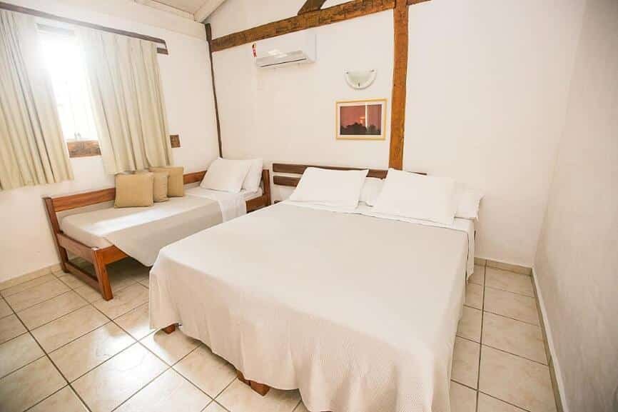 quarto da Pousada Tambayba