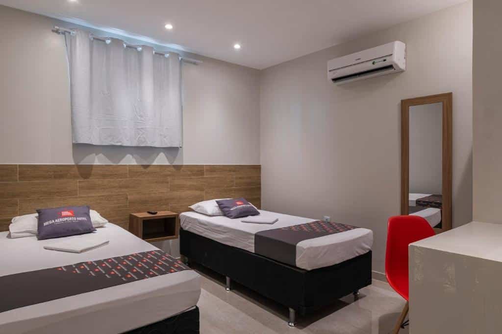 quarto do Mega Aeroporto Fortaleza