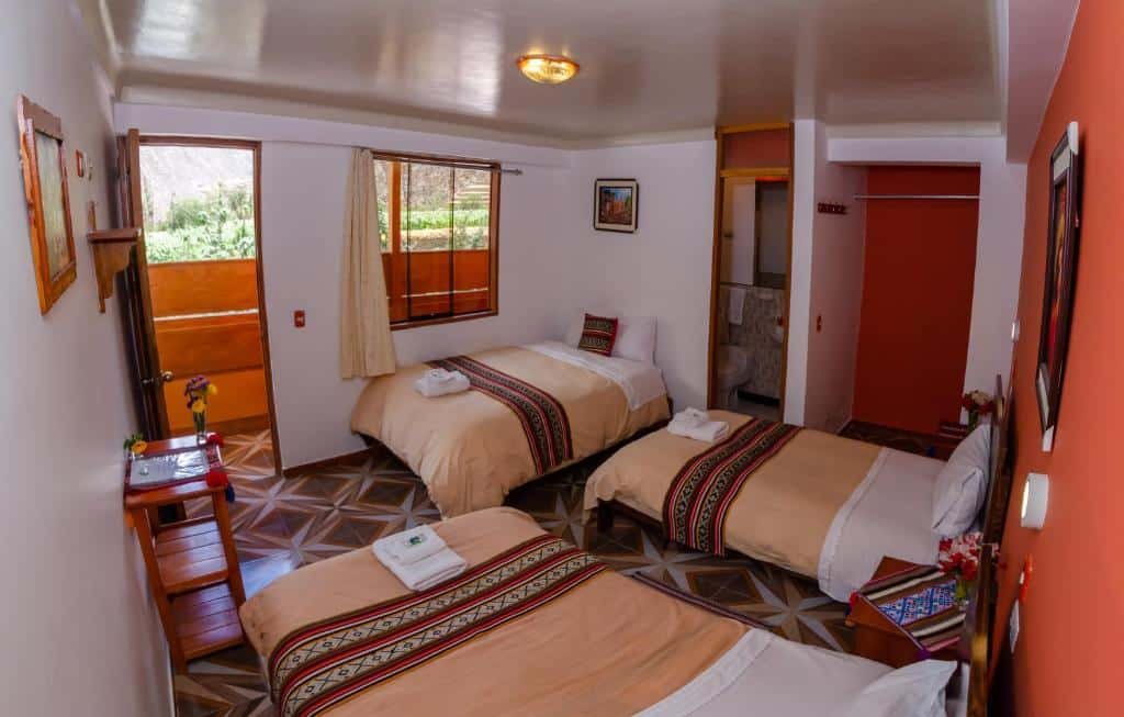 quarto familiar do Peru Quechua