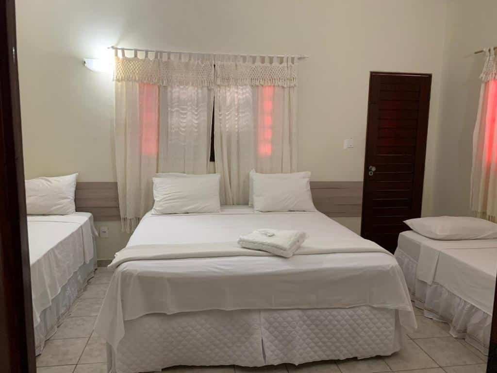 quarto da Pousada Cabo Branco
