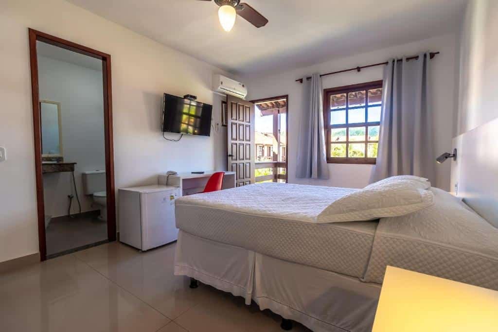 quarto da Pousada do Timoneiro em Arraial do Cabo