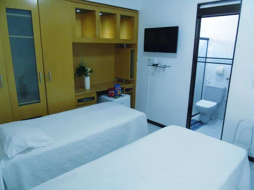 quarto da Pousada Lírios do Tambaú
