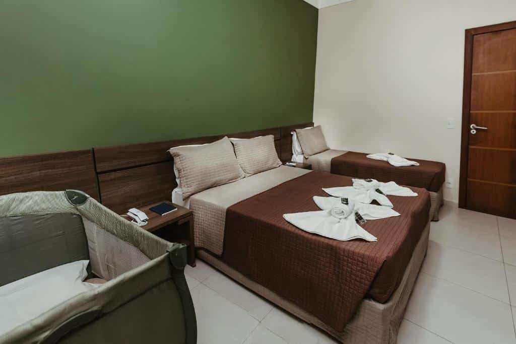 Quarto da Pousada Valle Verde.