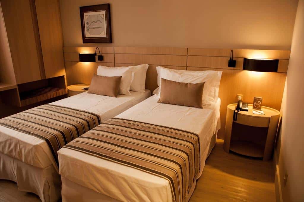 quarto do Ritz Copacabana Boutique Hotel
