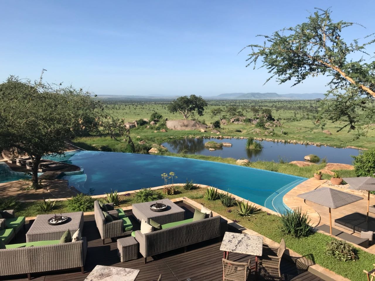 Piscina do Four Seasons Serengeti