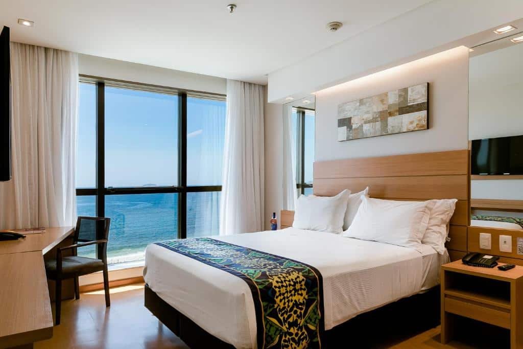 suíte do Arena Copacabana Hotel