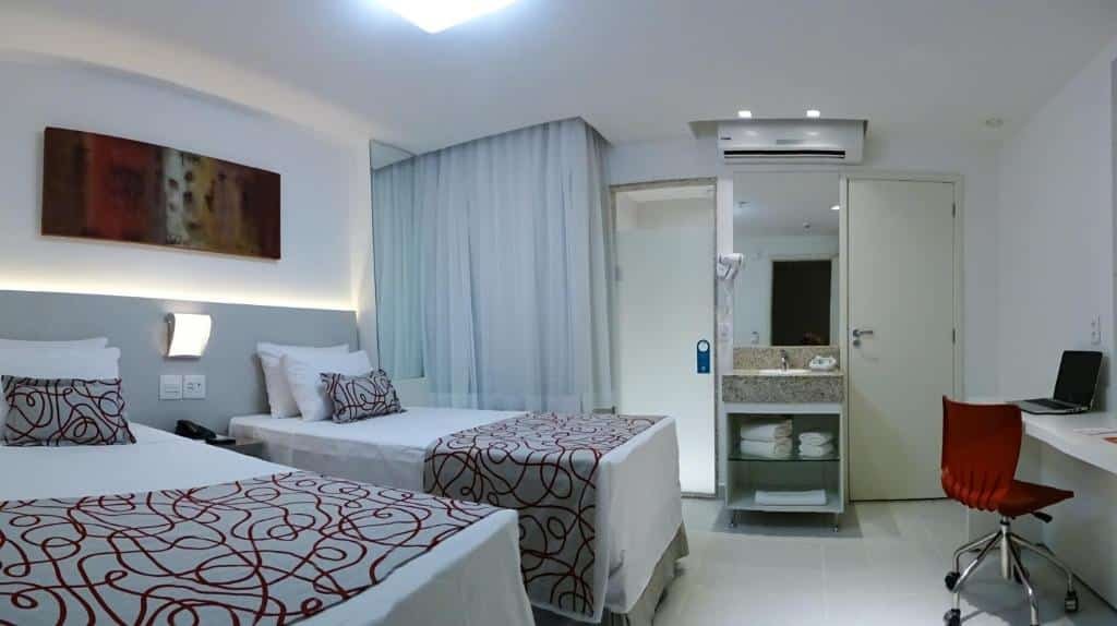 quarto do Go Inn Rio de Janeiro Lapa