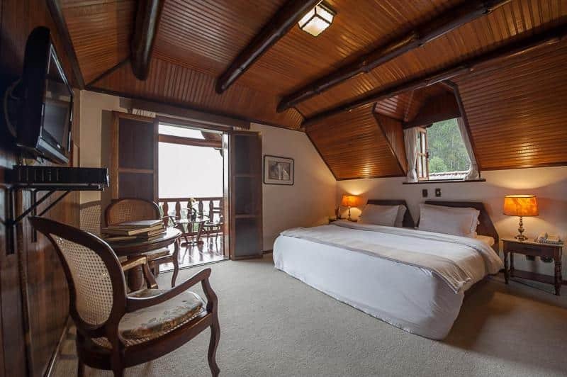 quarto do Hotel Rosa dos Ventos