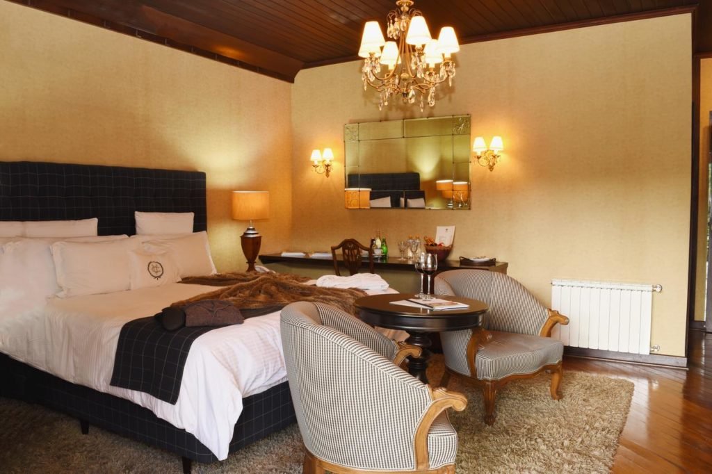 Quarto do hotel villa casato em campos do jordao 