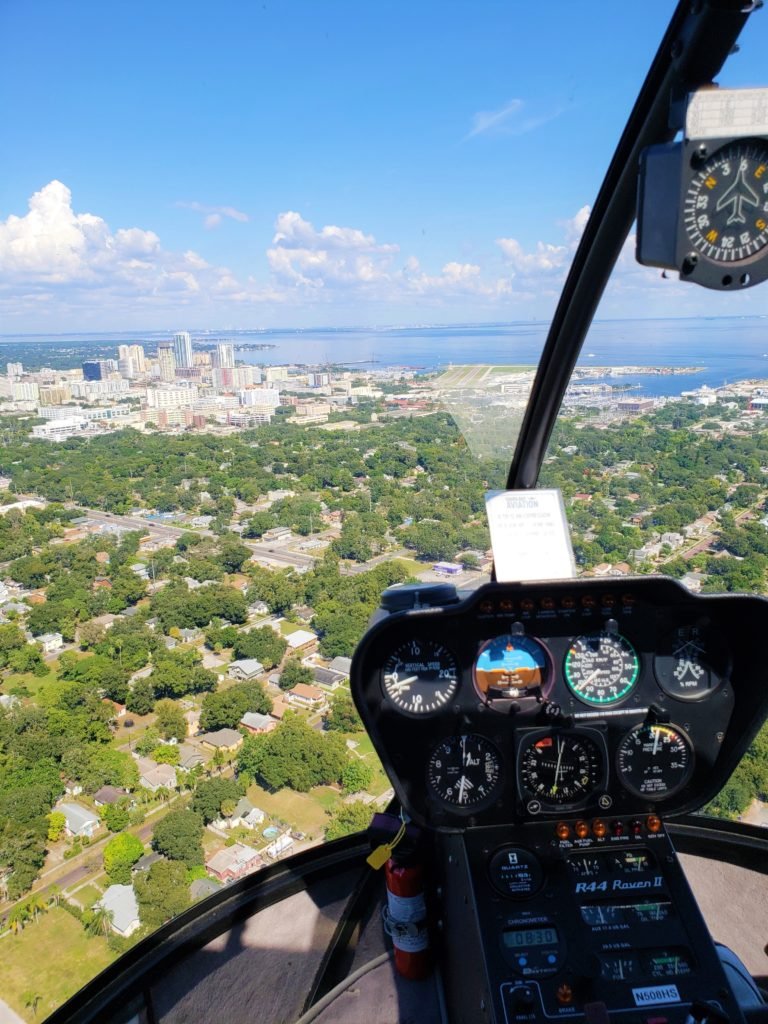 o que fazer em St Petersburg Florida - passeio de helicóptero